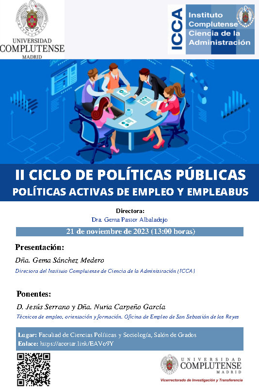 II Ciclo de Políticas Públicas: Políticas activas de empleo y empleabus  - 1